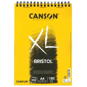 BLOCCO CARTA PER DISEGNO LISCIA CANSON XL BRISTOL A4 (21 X 29.7 CM) 180 GR MQ